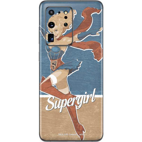 DC Comics Bombshells Supergirl Galaxy S20 Ultra 5G Skin